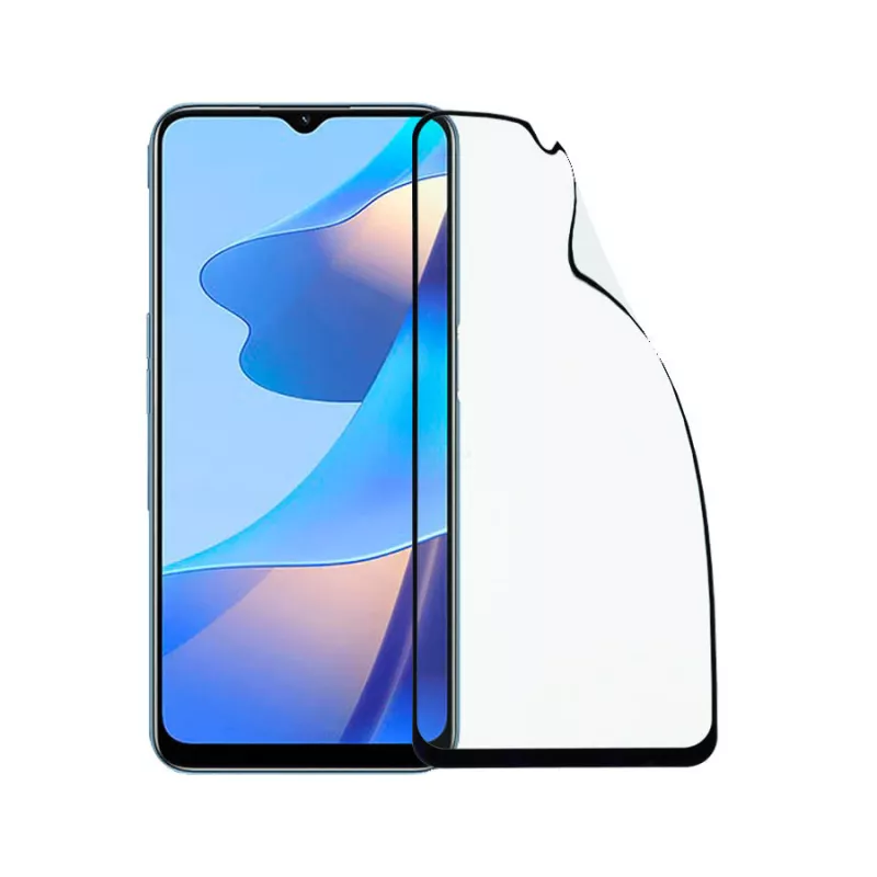 Cristal Templado Completo Irrompible para Oppo A16 Cristal Templado Completo Irrompible para Oppo A16